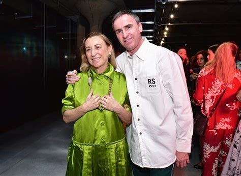 intervista miuccia prada raf simons|raf simons miuccia prada.